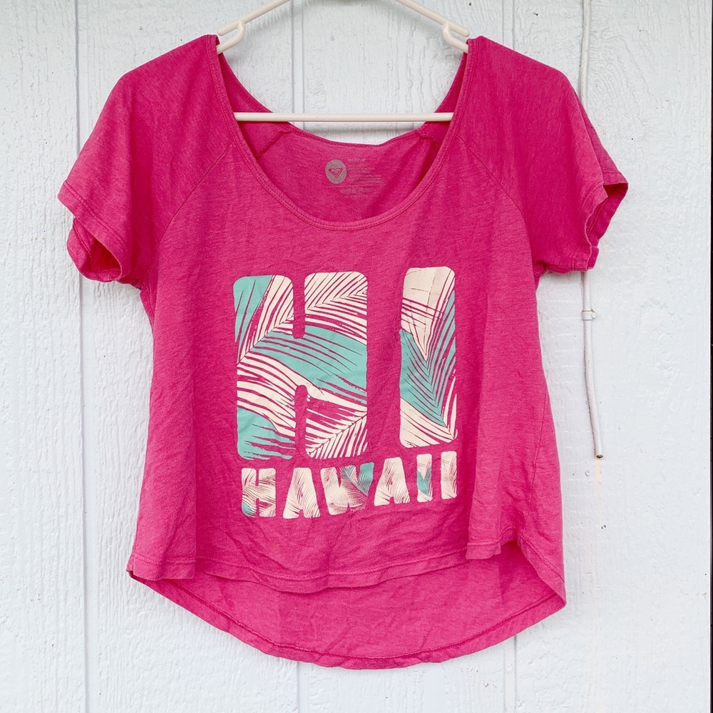 Roxy Hawai’i Crop Tee